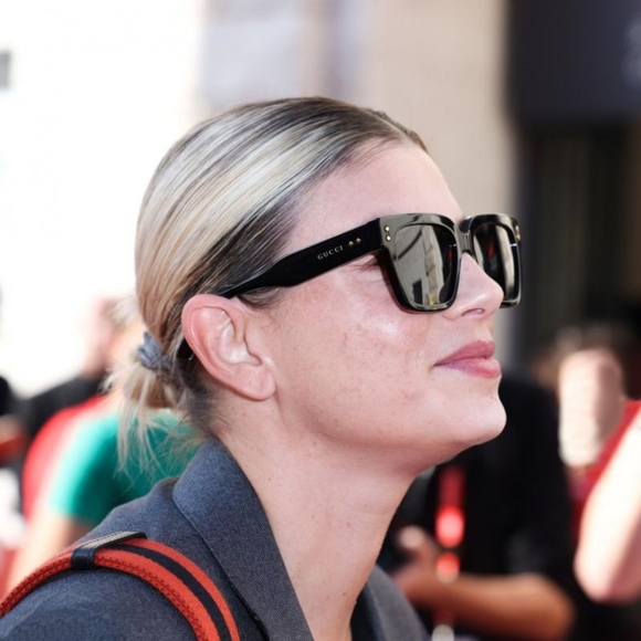 NEW GUCCI GG1084S 001 BLACK UNISEX SUNGLASSES - Picture 7 of 14